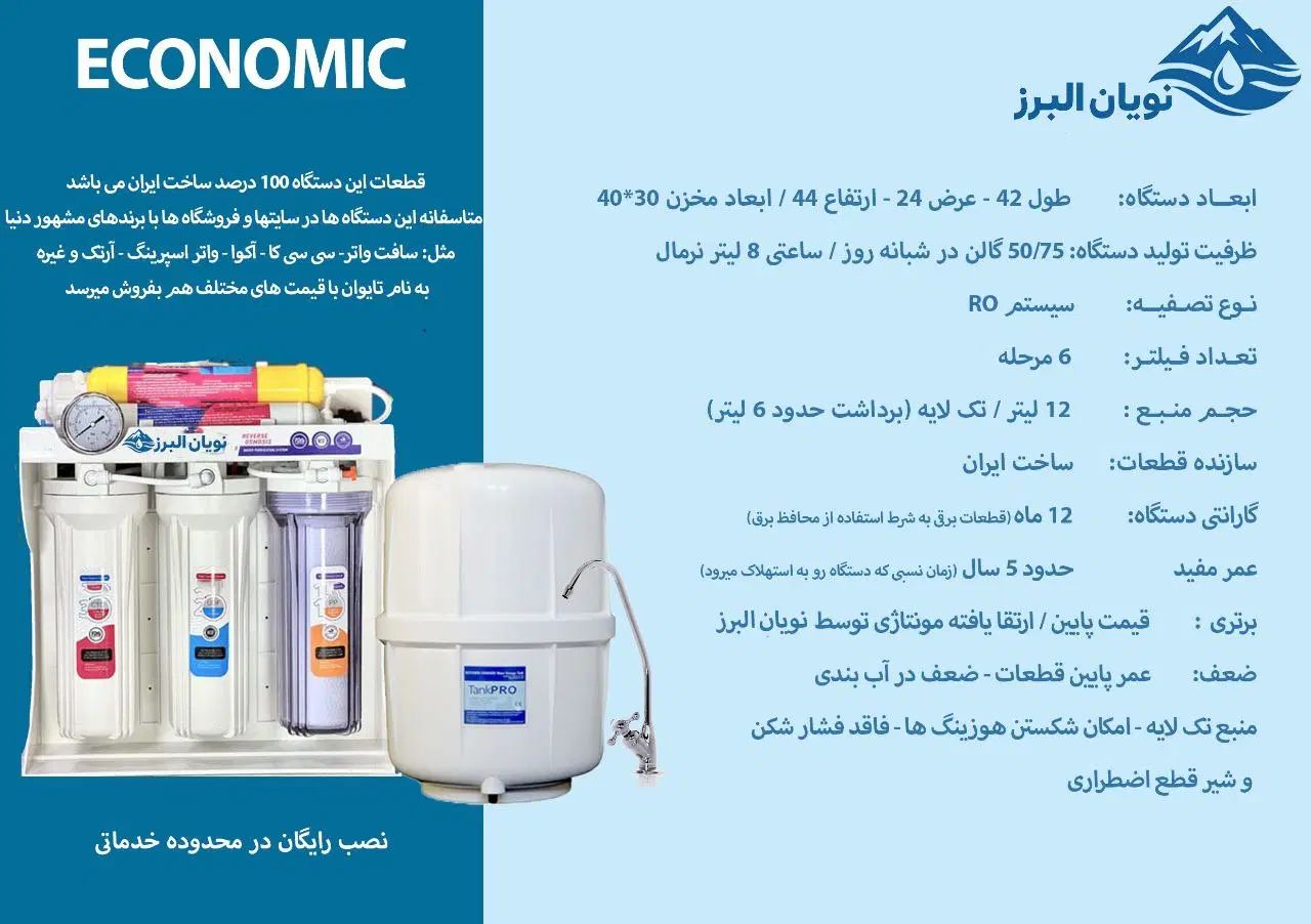 فروش و خدمات پس از فروش دستگاه های تصفیه آب|آب‌سردکن و تصفیه آب|کرج, ساسانی (قلمستان)|دیوار