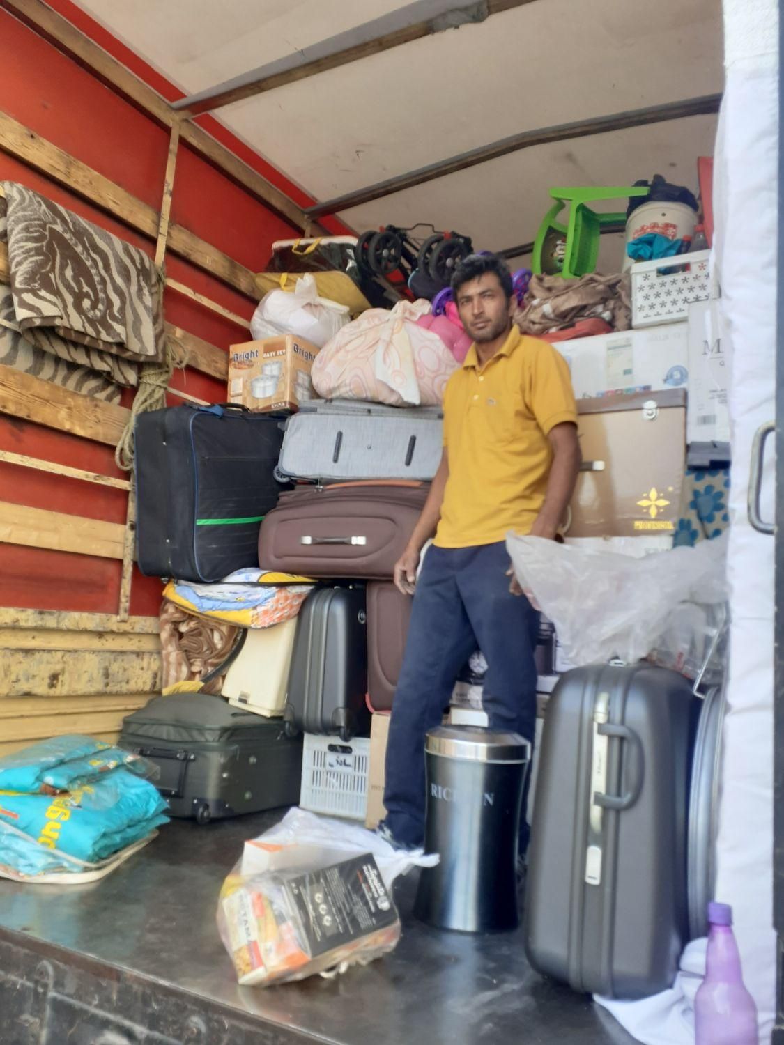 باربری اثاثیه منزل ۱۰۰/در ۱۰۰ تضمینی جهرم بار|خدمات حمل و نقل|جهرم, |دیوار