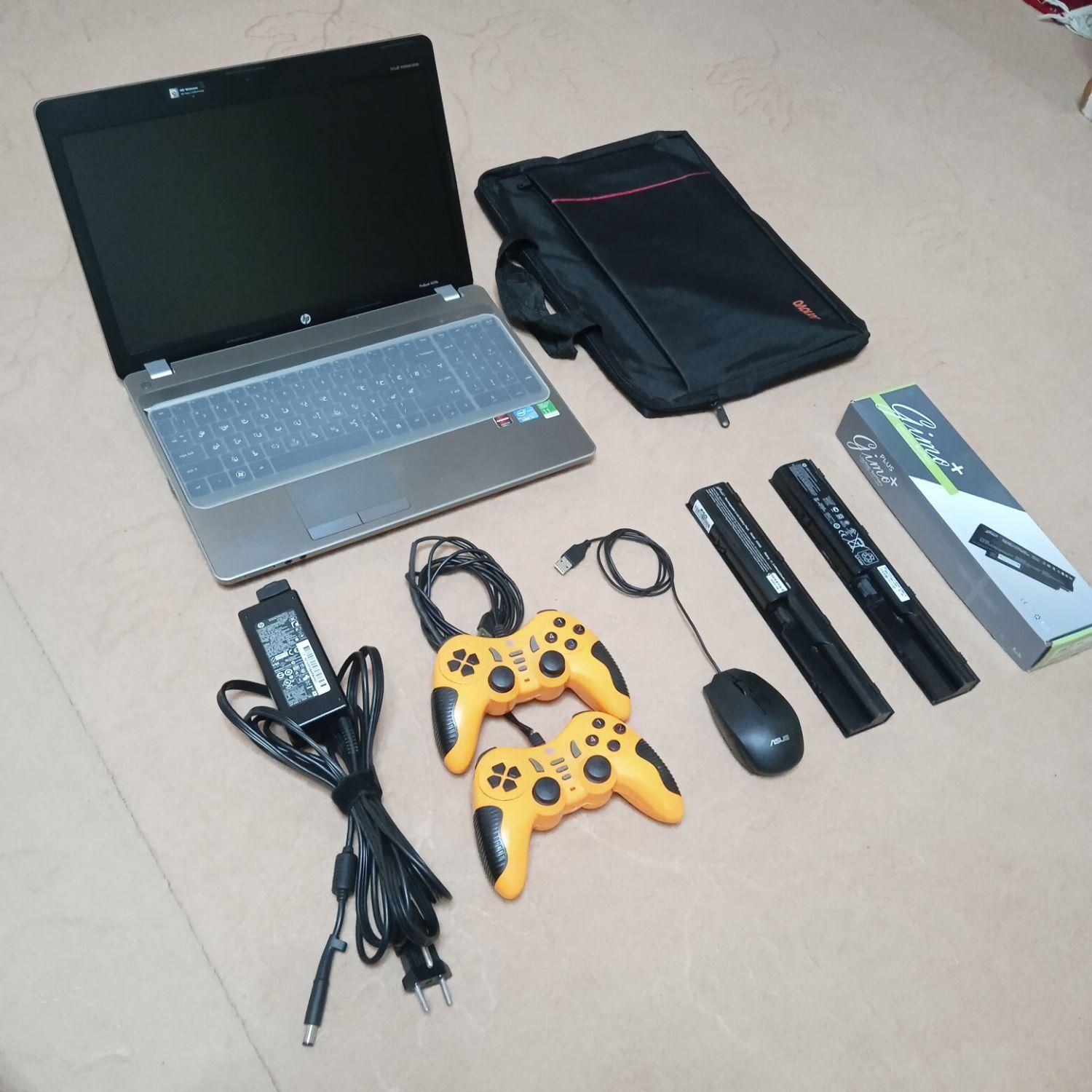 لپ تاپ HP notebook فلزی با لوازم کامل|رایانه همراه|سنندج, |دیوار
