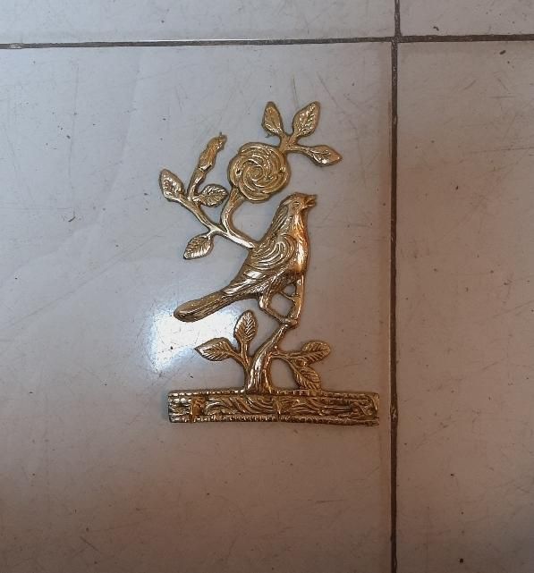 جاکلیدی گل و بلبل برنز سوگلی|صنایع دستی و سایر لوازم تزئینی|زنجان, |دیوار