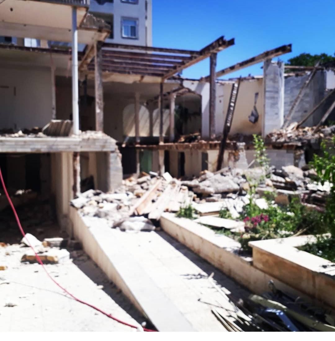 تخریب ساختمان بتنی کلنگی خاکبرداری|خدمات پیشه و مهارت|زنجان, |دیوار