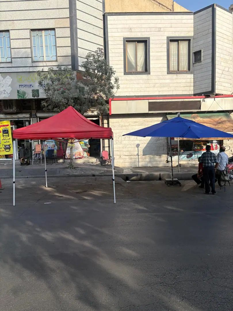 چترچادرمسافرتی عشایری برزنت میز صندلی سایبان|کوهنوردی و کمپینگ|تهران, افسریه شمالی|دیوار