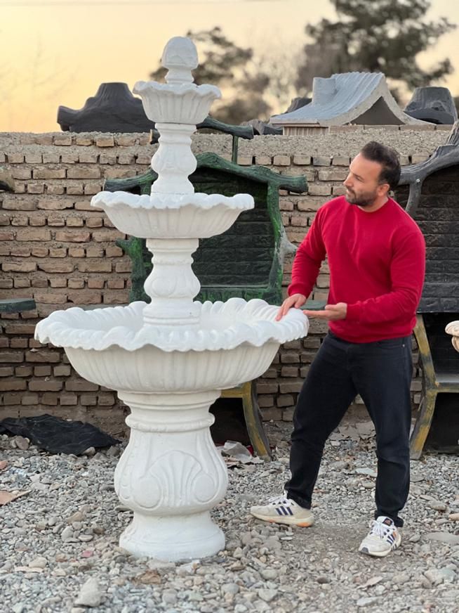 آبنما بتنی طبقاتی|مصالح و تجهیزات ساختمان|فردیس, |دیوار