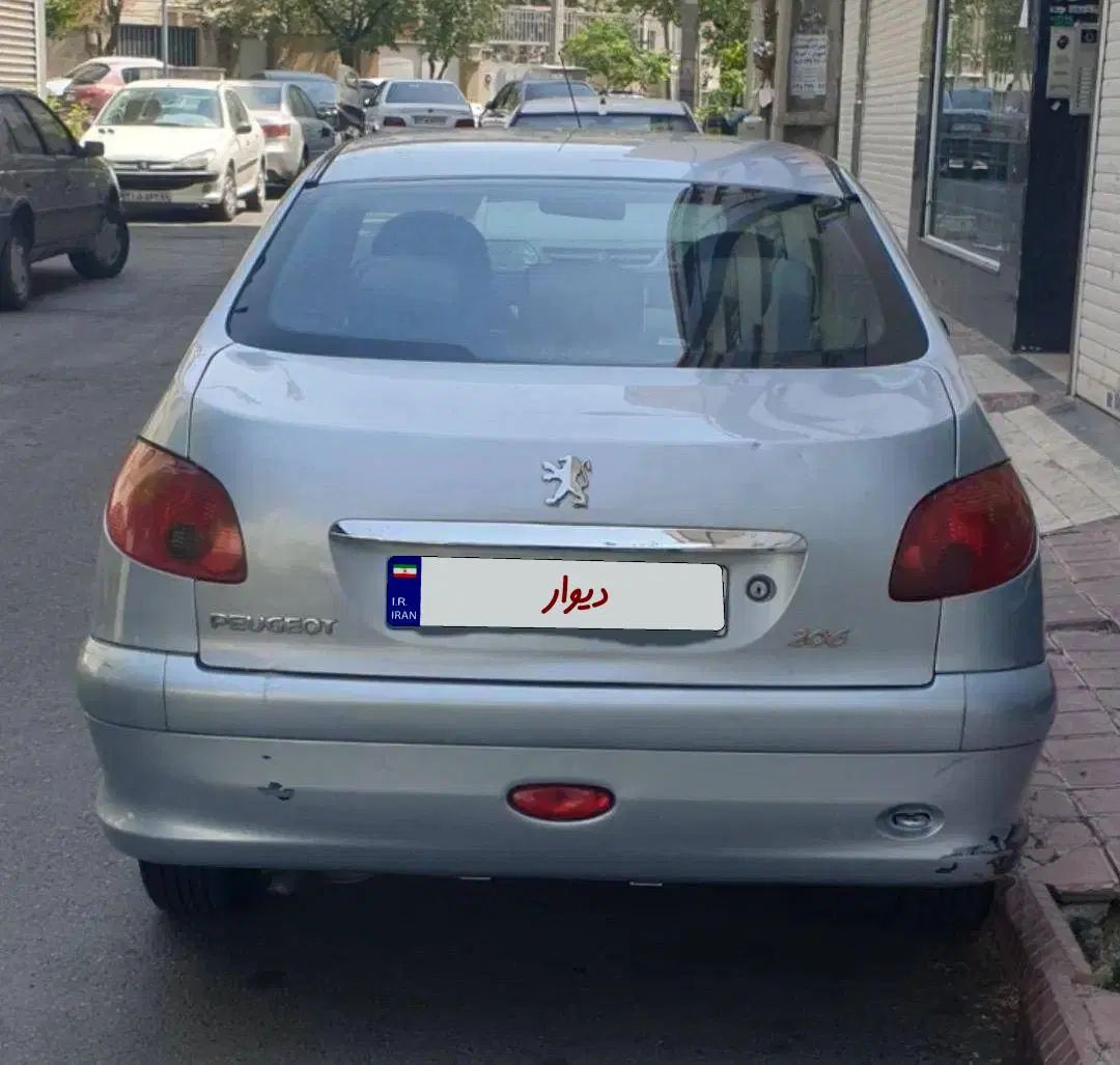 206 SD V 19  مدل 1388|خودرو سواری و وانت|تهران, لویزان|دیوار