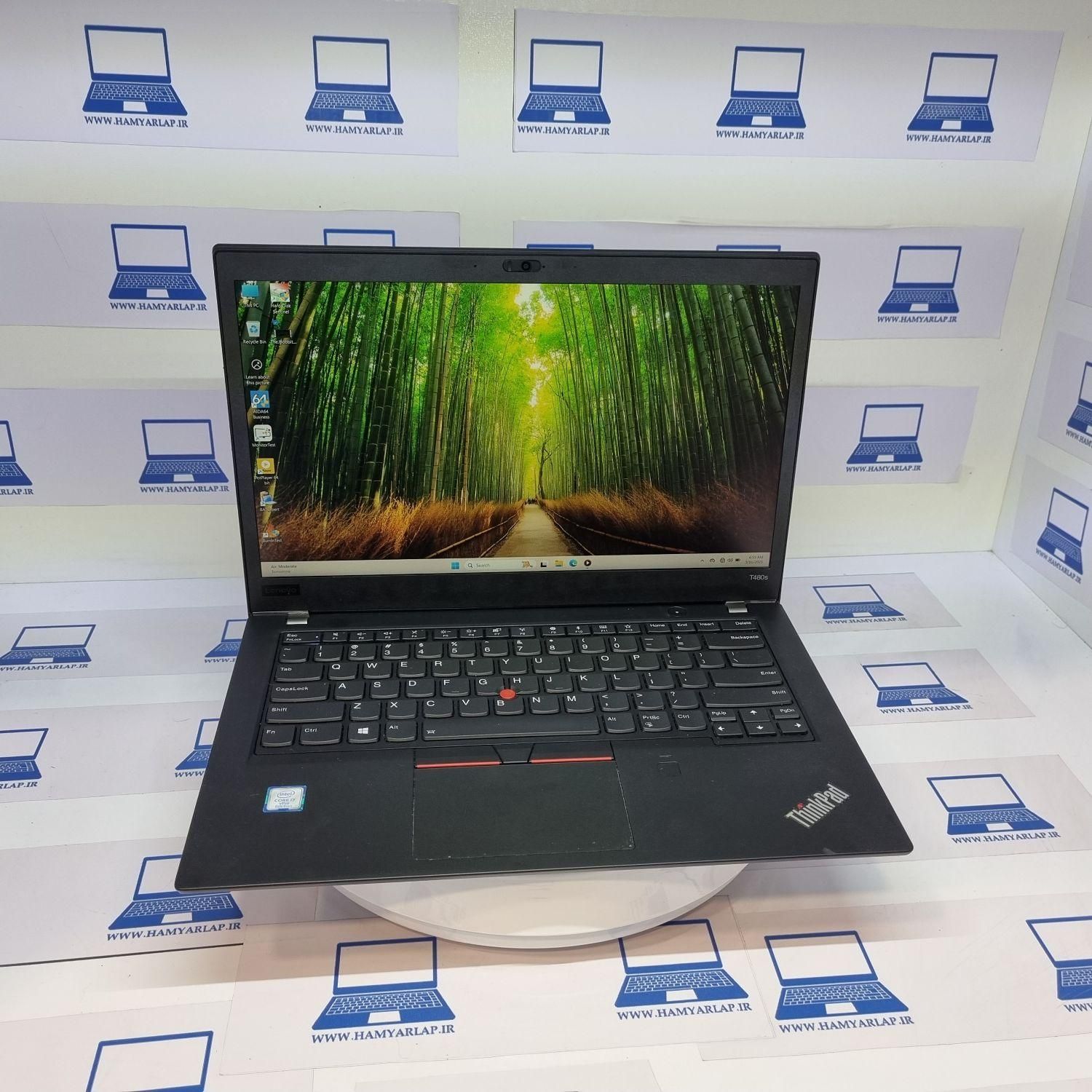 لپ تاپ کارکرده لمسی LENOVO T480s رم ۲۴گیگ|رایانه همراه|قم, صفائیه|دیوار
