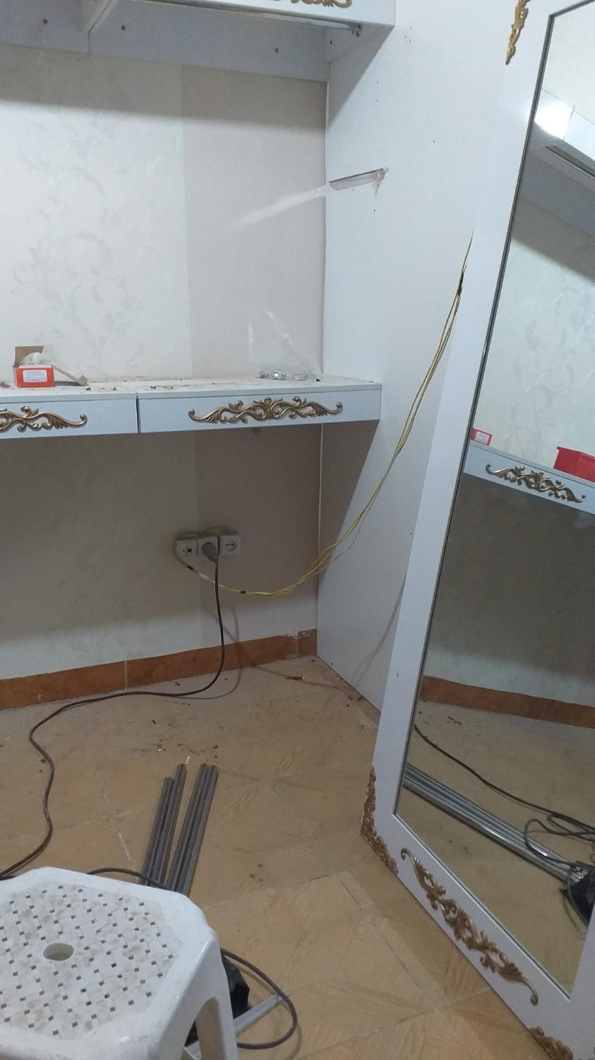 قفسه پوشاک|کتابخانه، شلف، قفسههای دیواری|گرگان, |دیوار