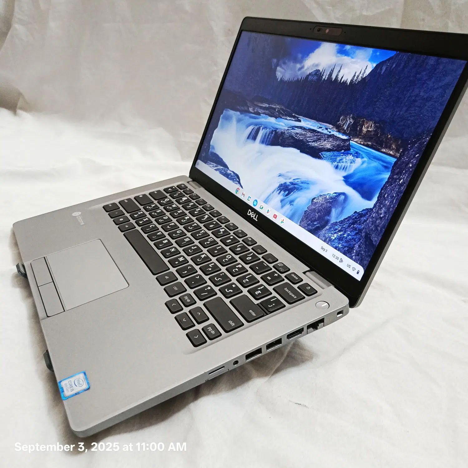 لپتاپ ۲۰۲۴ کروم بوک Dell فلزی باریک i5 نسل ۸ رم ۸|رایانه همراه|قم, زنبیل آباد|دیوار