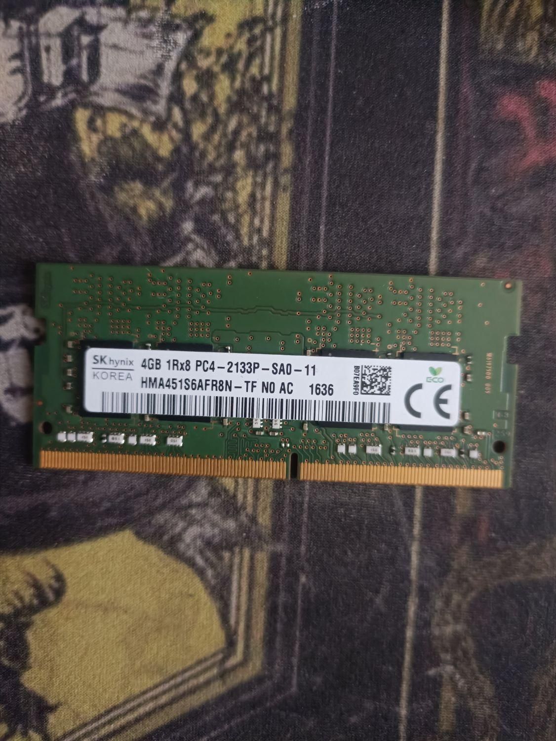 رم ۴ گیگ لپ تاپی ddr4 و 2تا ddr3و ۴ ddr3 کامپیوتر|قطعات و لوازم جانبی رایانه|تهران, پیروزی|دیوار