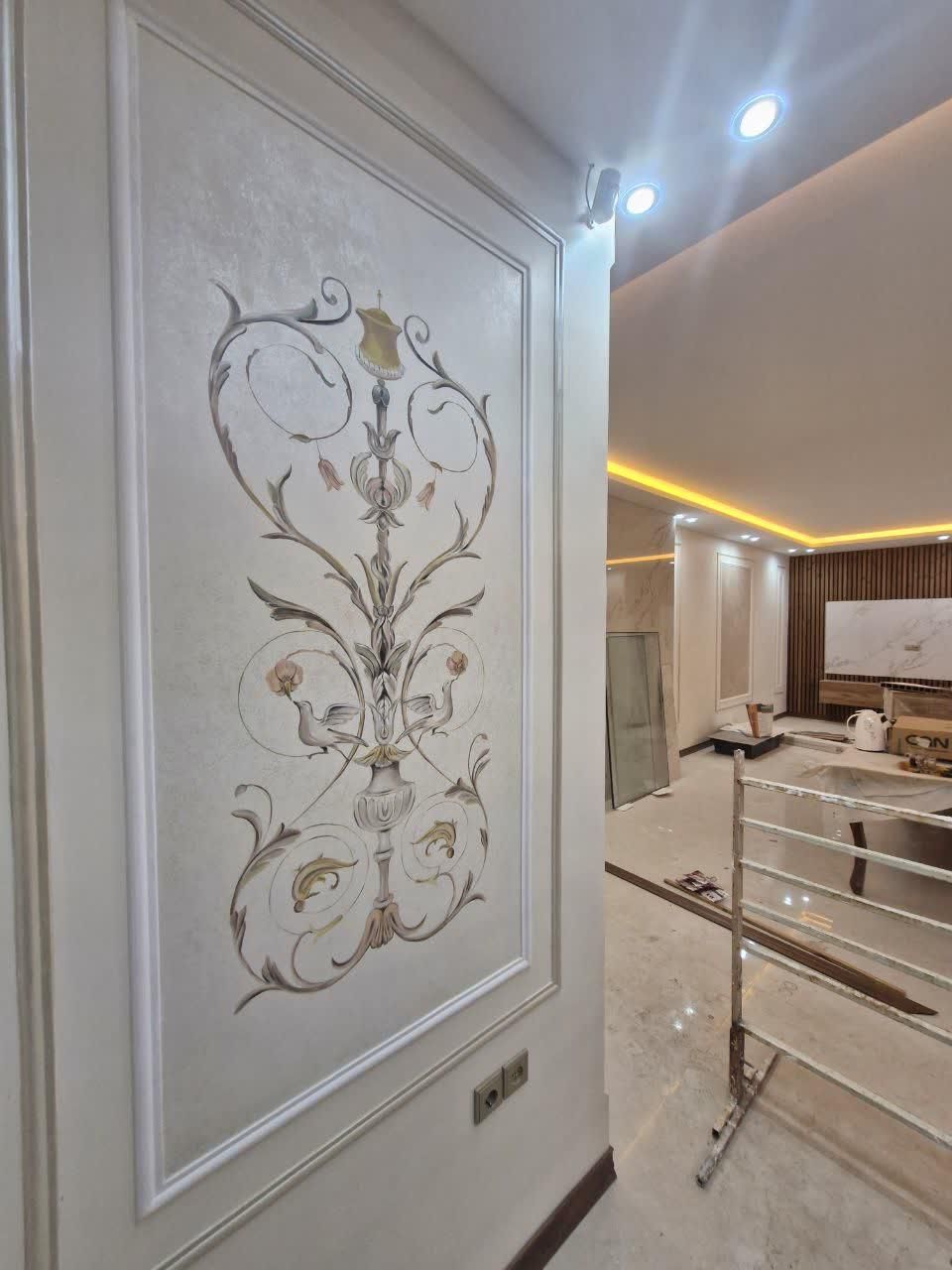 تولید گچبری های پیش ساخته کلاسیک همراه نصب|خدمات پیشه و مهارت|شهرکرد, |دیوار