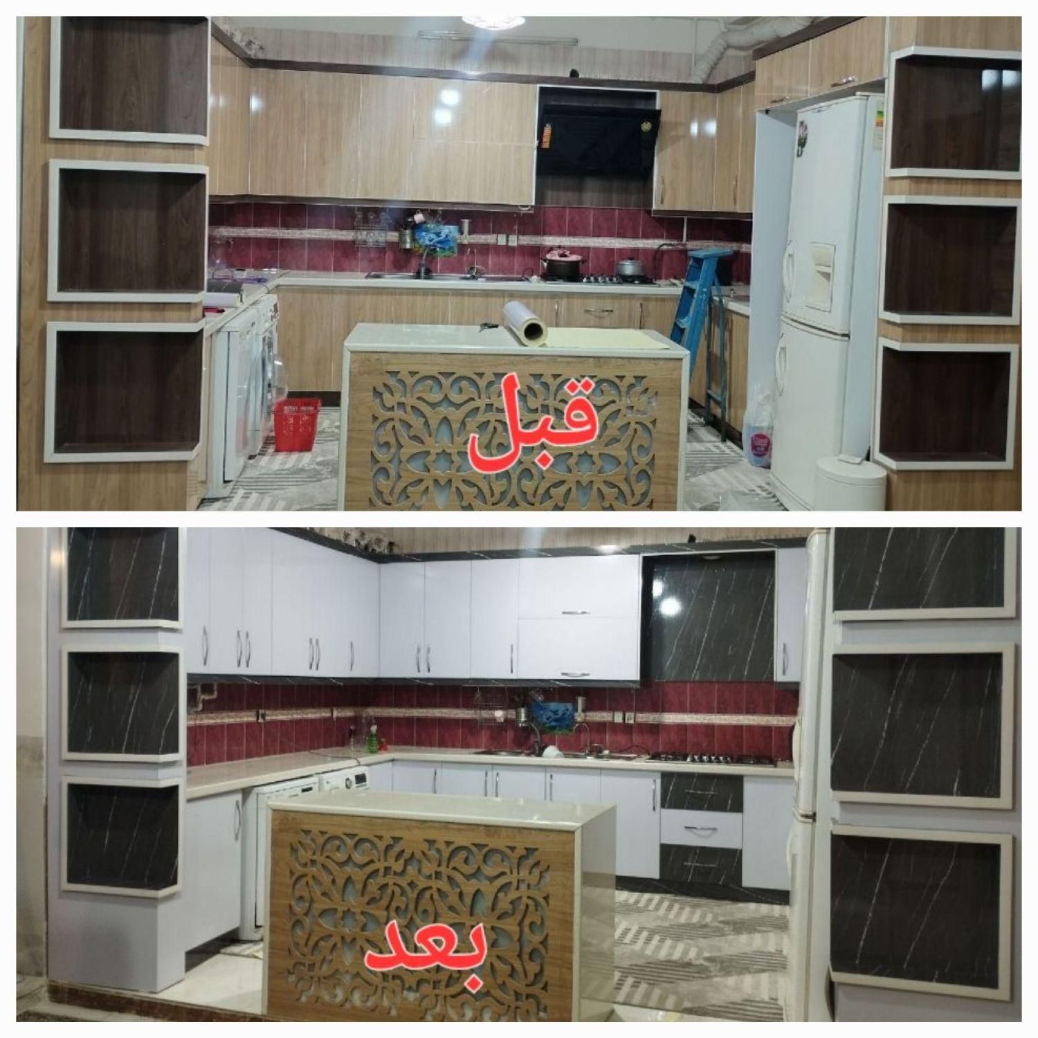 نصاب برچسب کابینت|خدمات پیشه و مهارت|زاهدان, |دیوار