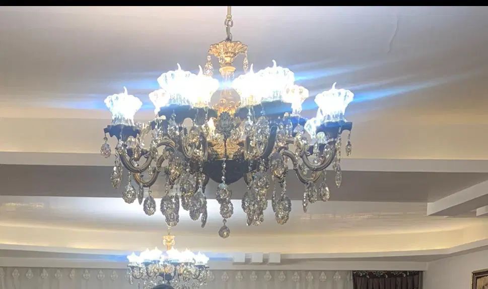 لوستر|لوستر و چراغ آویز|تبریز, |دیوار