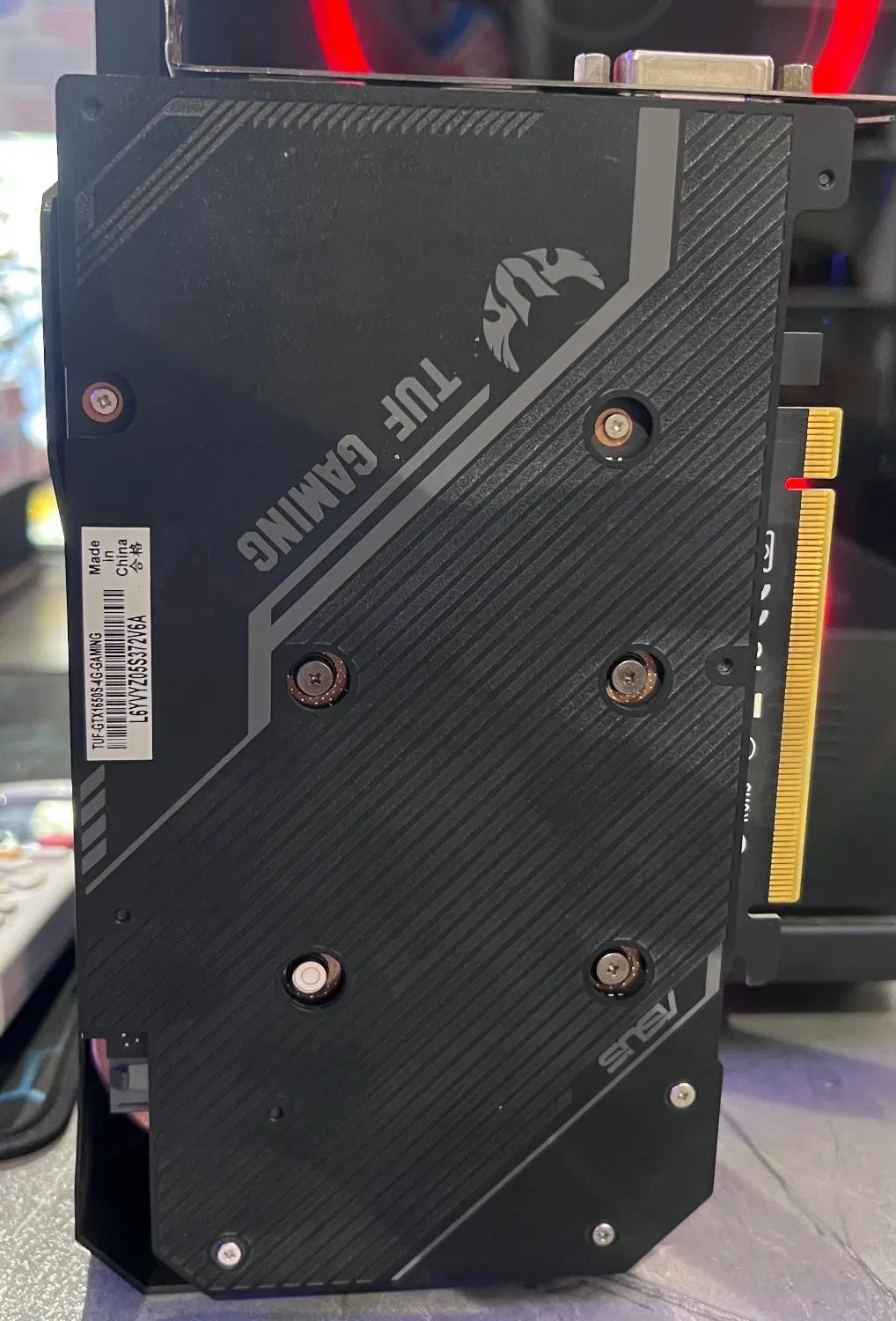 کارت گرافیک asus tufgaming 1650super|قطعات و لوازم جانبی رایانه|تهران, تهرانپارس غربی|دیوار