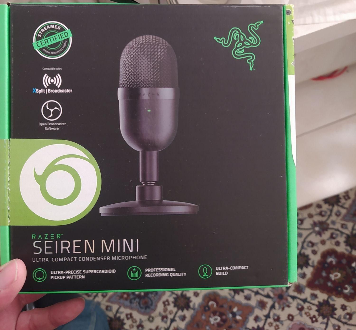 میکروفون گیمینگ سایرن مینی microphone siren mini|قطعات و لوازم جانبی رایانه|مشهد, زمرد (پردیس)|دیوار