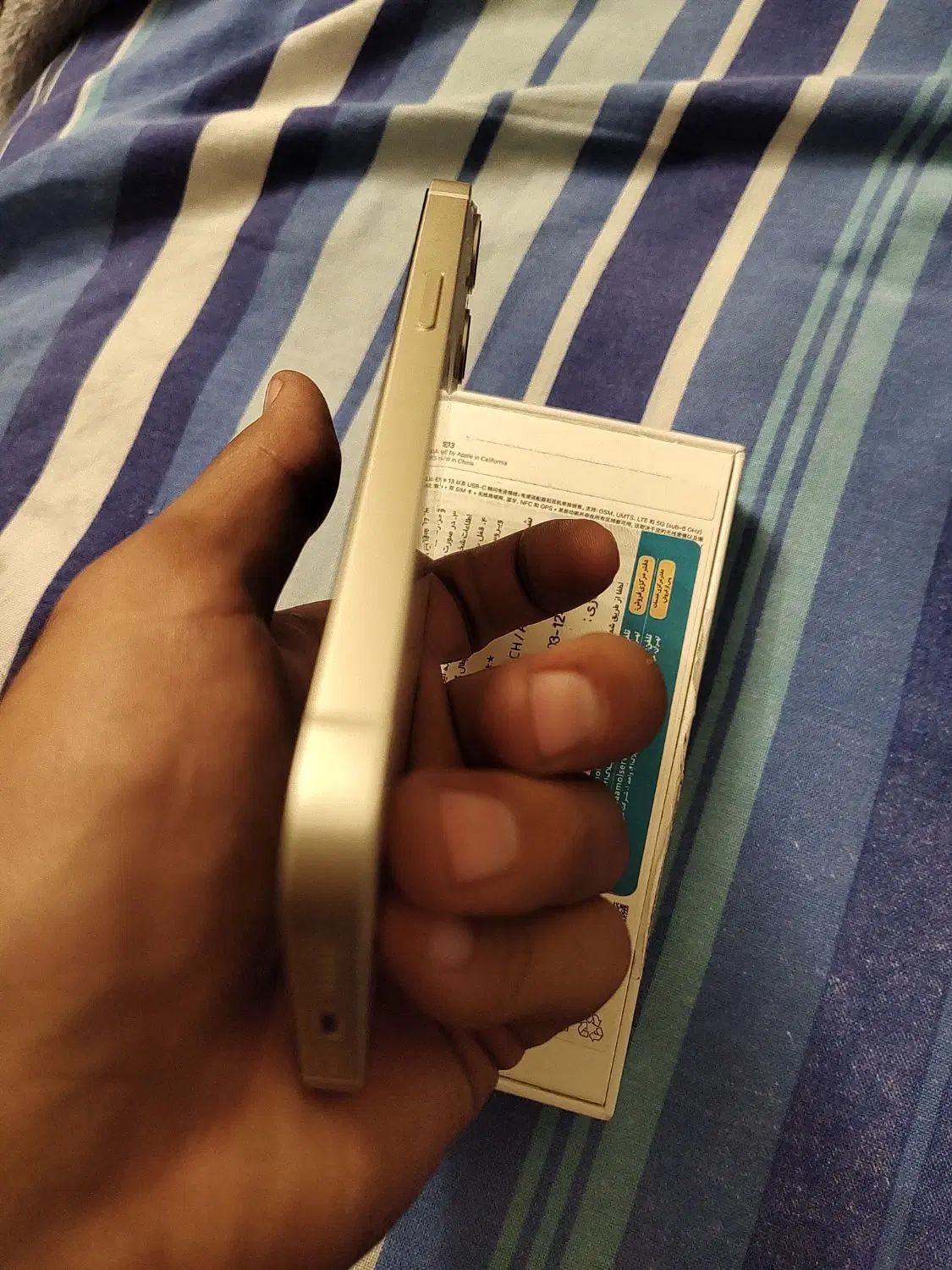 اپل iPhone 13 با حافظهٔ ۱۲۸ گیگابایت باطری ۱۰۰|موبایل|تهران, کاج|دیوار