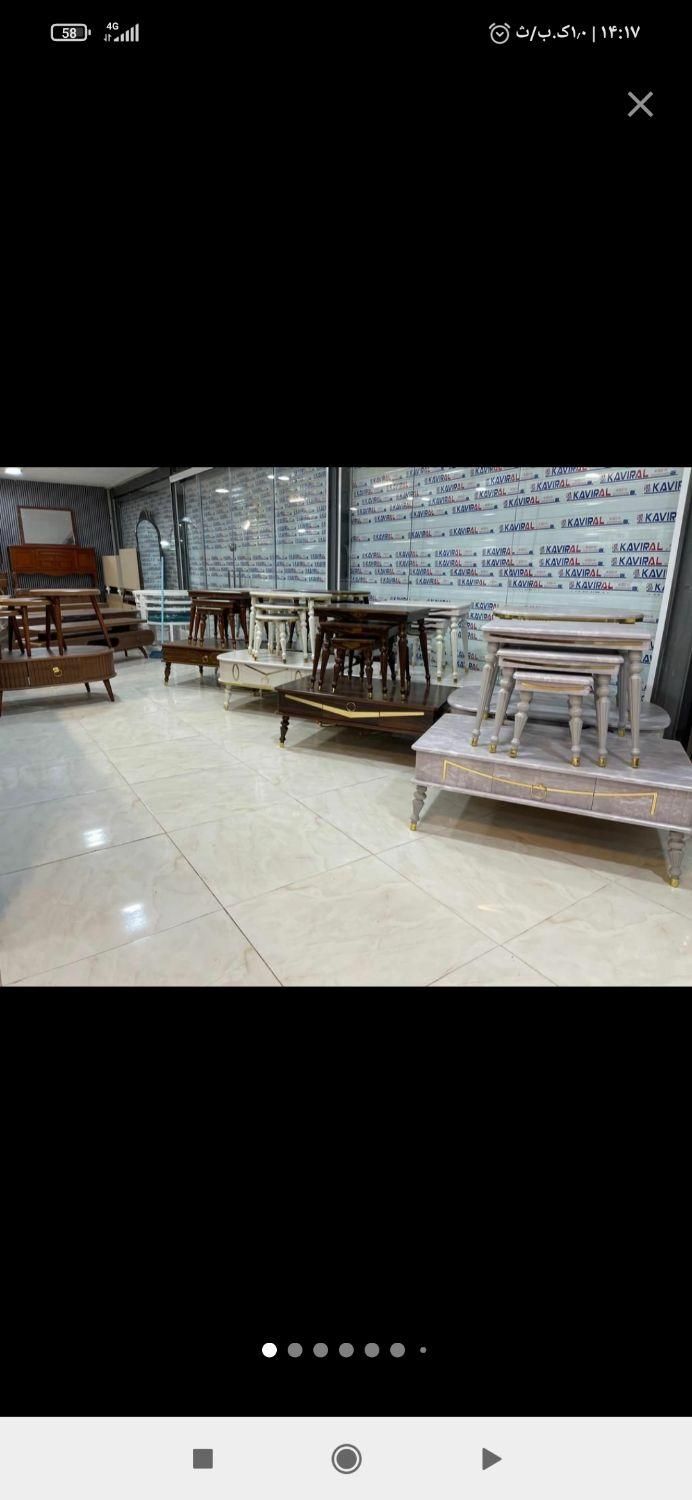 جلومبلی عسلی وکیوم،MDF|مبلمان خانگی و میز عسلی|اصفهان, ناصرخسرو|دیوار