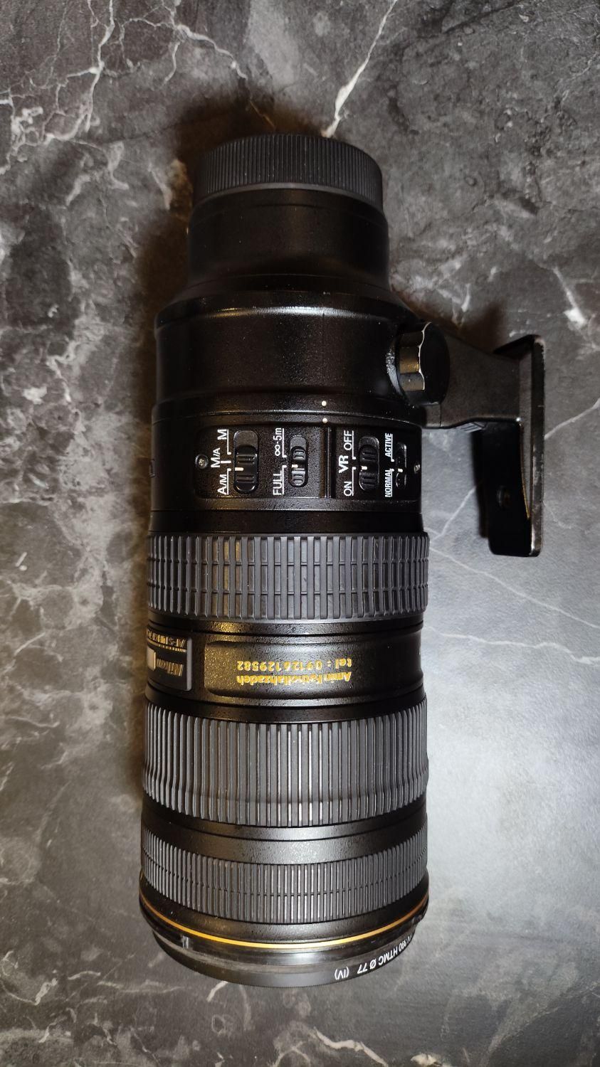 لنز Nikon 70-200 f/2.8 تایپ دو|دوربین عکاسی و فیلم‌برداری|تهران, شکوفه|دیوار