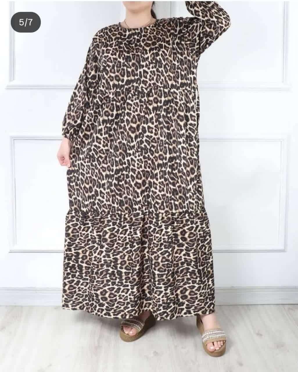 ماکسی پلنگی سایز بزرگ|لباس|گرمدره, |دیوار