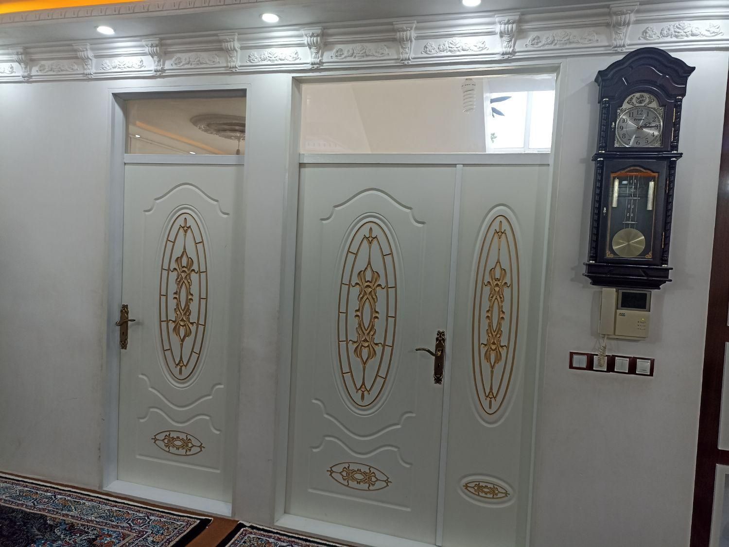 درب ضد سرقت درب داخلی اتاقی چوبی سرویس ضداب حمام|مصالح و تجهیزات ساختمان|ارومیه, |دیوار