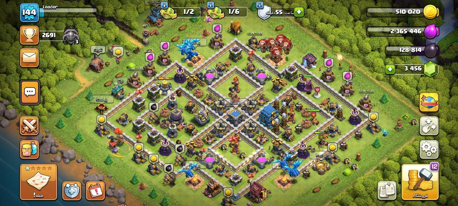 کلش آف کلنز clash of clans|کنسول، بازی ویدئویی و آنلاین|تهران, کوثر|دیوار