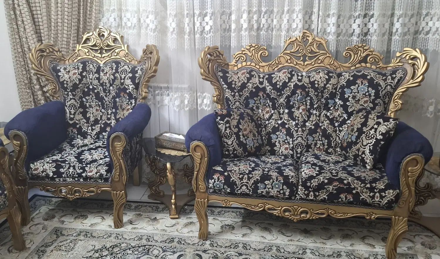 مبلمان ۷ نفره کلاسیک|مبلمان خانگی و میز عسلی|تهران, مهرآباد جنوبی|دیوار