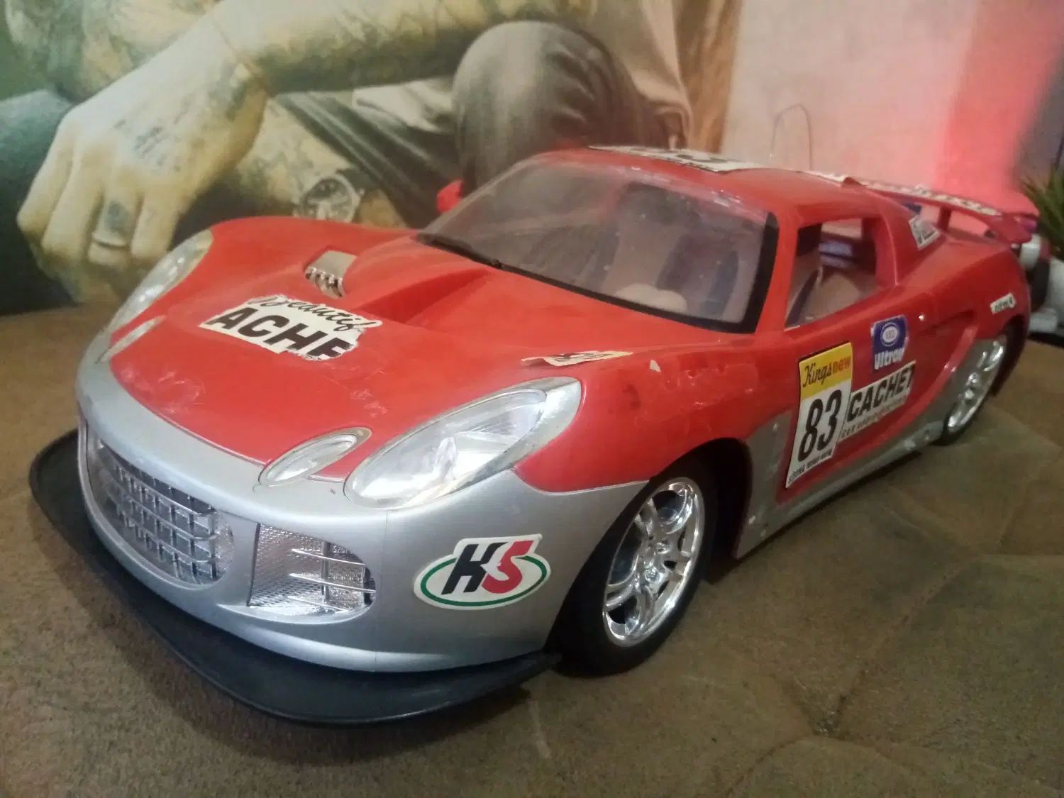ماکت ماشین خارجی اصلی GT race car|اسباب‌‌بازی|مشهد, الهیه|دیوار