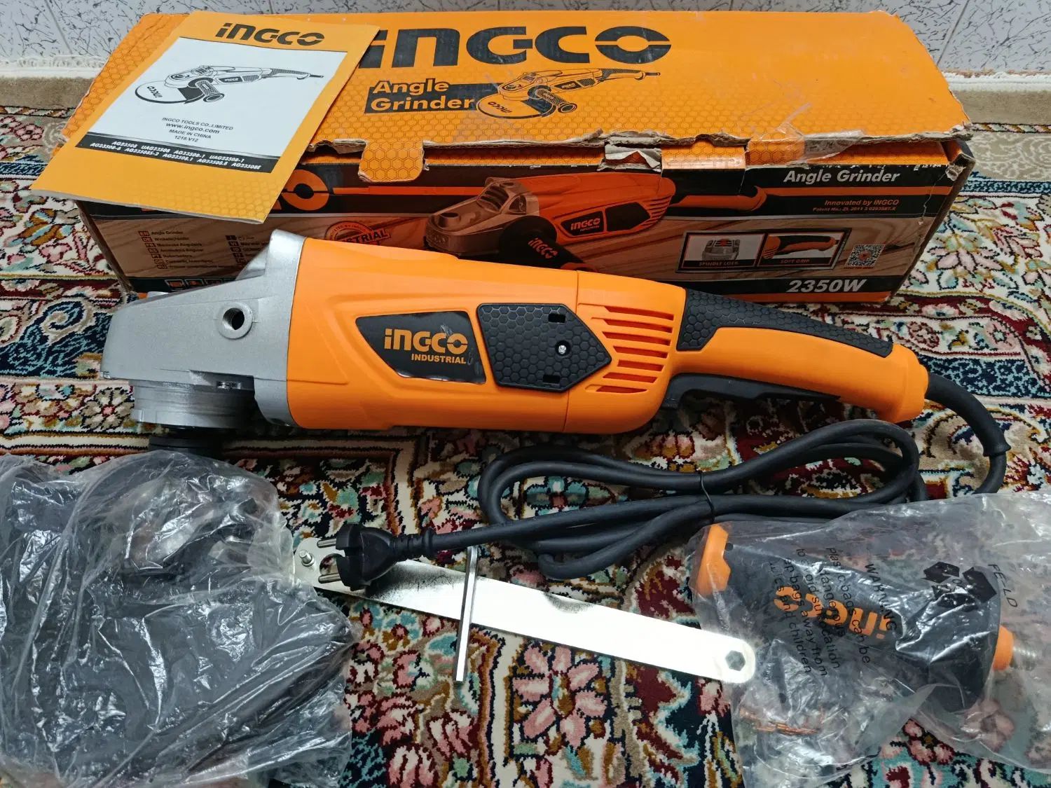 سنگ فرز بزرگ نو مارکineco|ابزارآلات|مشهد, گاز|دیوار