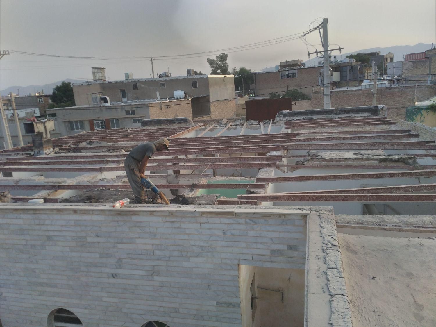 پیکور تخریب سقف و بتن .جوشکاری .تغییر نقشه ساختمان|خدمات پیشه و مهارت|فسا, |دیوار