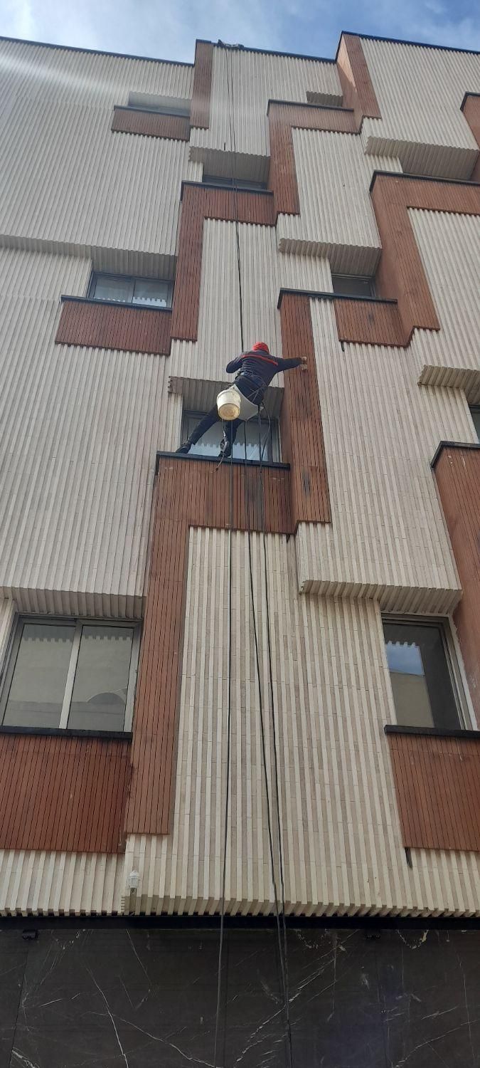 پیچ ورول پلاک وشستشو نما بدون داربست|خدمات پیشه و مهارت|اصفهان, مهرآباد|دیوار