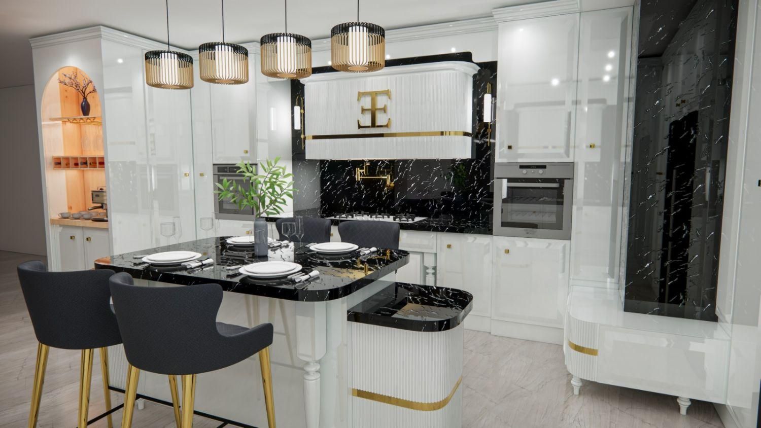 طراحی کابینت سه بعدی 3D آنالیز تخصصی (اجرا نداریم)|خدمات پیشه و مهارت|چهاردانگه (تهران), |دیوار