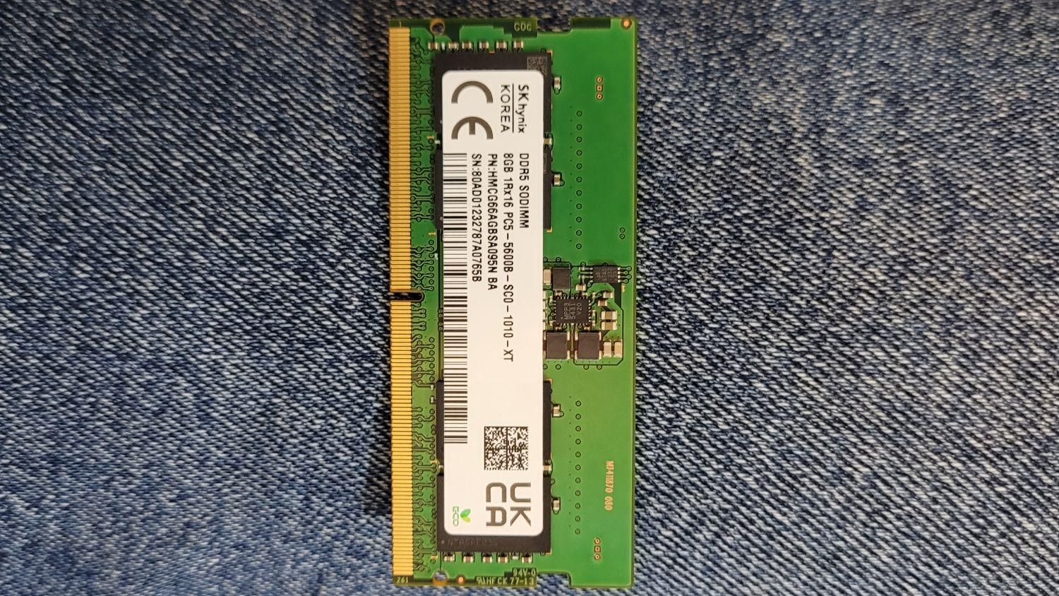 رم لپ تاپ  8گیگ 5600  ddr5|قطعات و لوازم جانبی رایانه|مشهد, شهرک لشکر (شهرک غرب)|دیوار