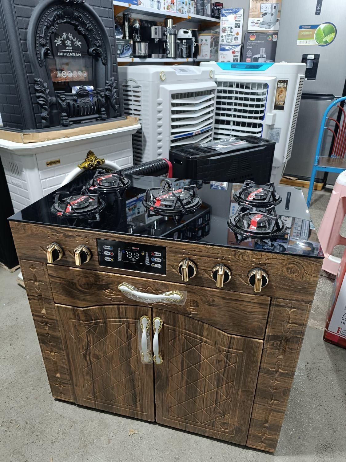 اجاق گاز کابینتی mdf با 2 سال ضمانت و ارسال|اجاق گاز و لوازم برقی پختوپز|مشهد, شهید آوینی|دیوار