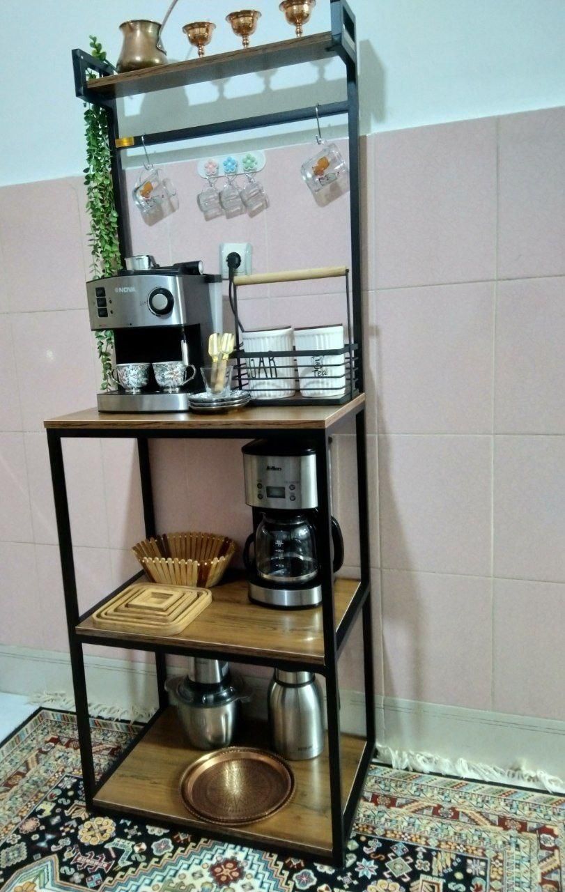 استند قهوه و کافی بار مدرن با گارانتی|کتابخانه، شلف، قفسههای دیواری|مشهد, خواجه ربیع|دیوار