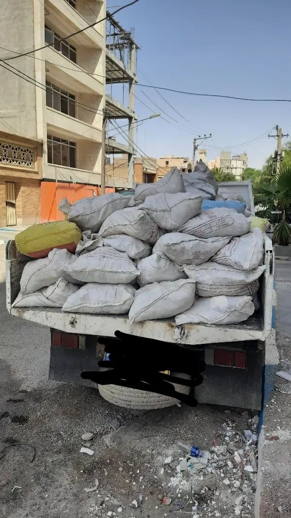 حمل نخاله ومصالح ساختمانی درتمام نقاط اهواز|خدمات حمل و نقل|اهواز, بهارستان|دیوار