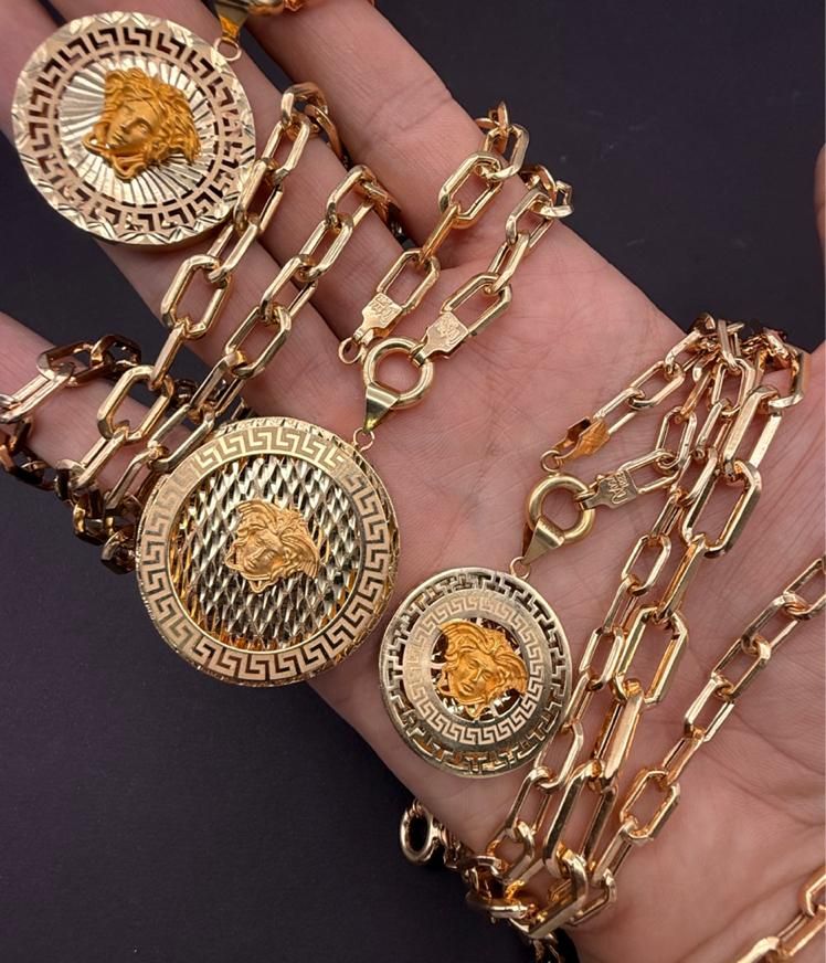 گردنی و دستبند ۵ درصد هرمس طلا بدون اجرت|جواهرات|تهران, شمشیری|دیوار