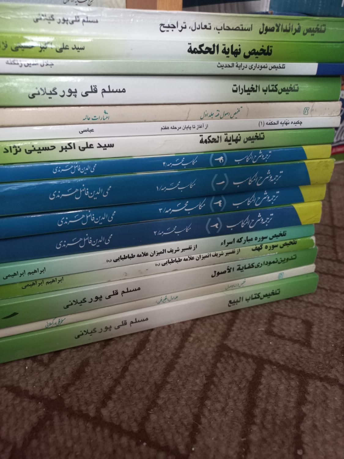 تلخیص نموداری قلی پور|کتاب و مجله مذهبی|قم, حمام تالار|دیوار