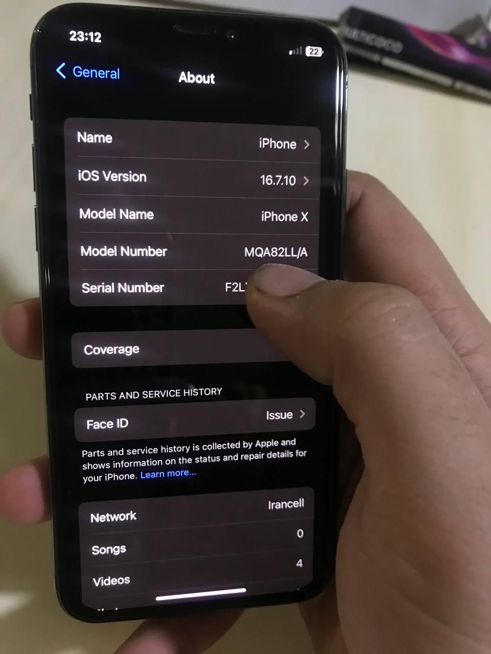 اپل iPhone X با حافظهٔ ۲۵۶ گیگابایت|موبایل|کرج, مارلیک|دیوار