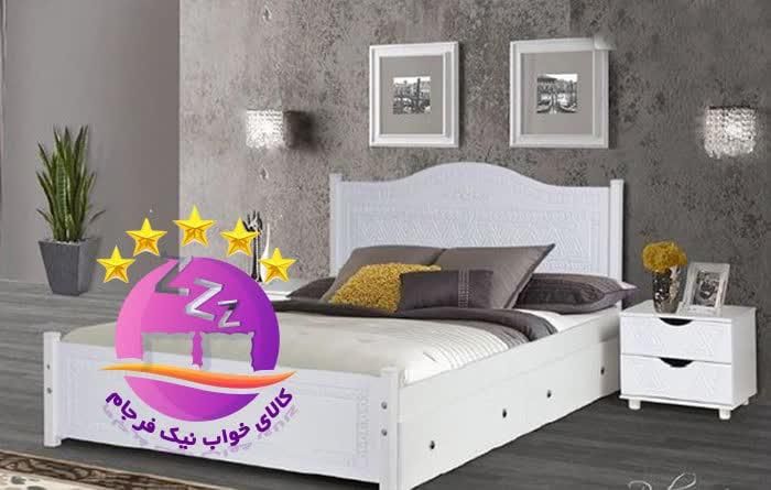 تخت خواب ۲ دو نفره(تختخواب ۲دونفره) تشک قو|تخت و سرویس خواب|مشهد, سپاد|دیوار