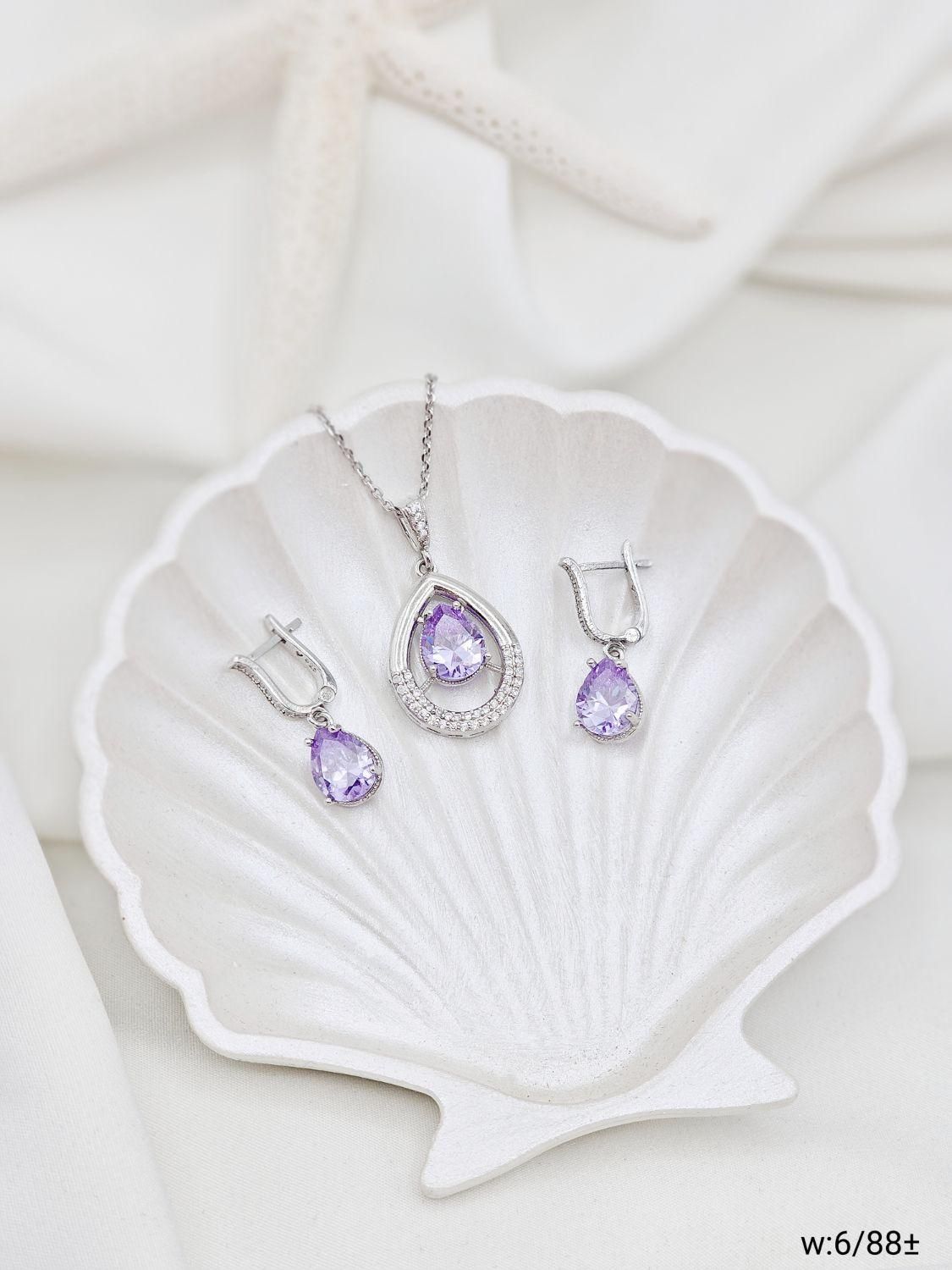 نیم ست نقره کادو عروسی مناسب دختران خاص و سخت پسند|بدلیجات|تبریز, |دیوار