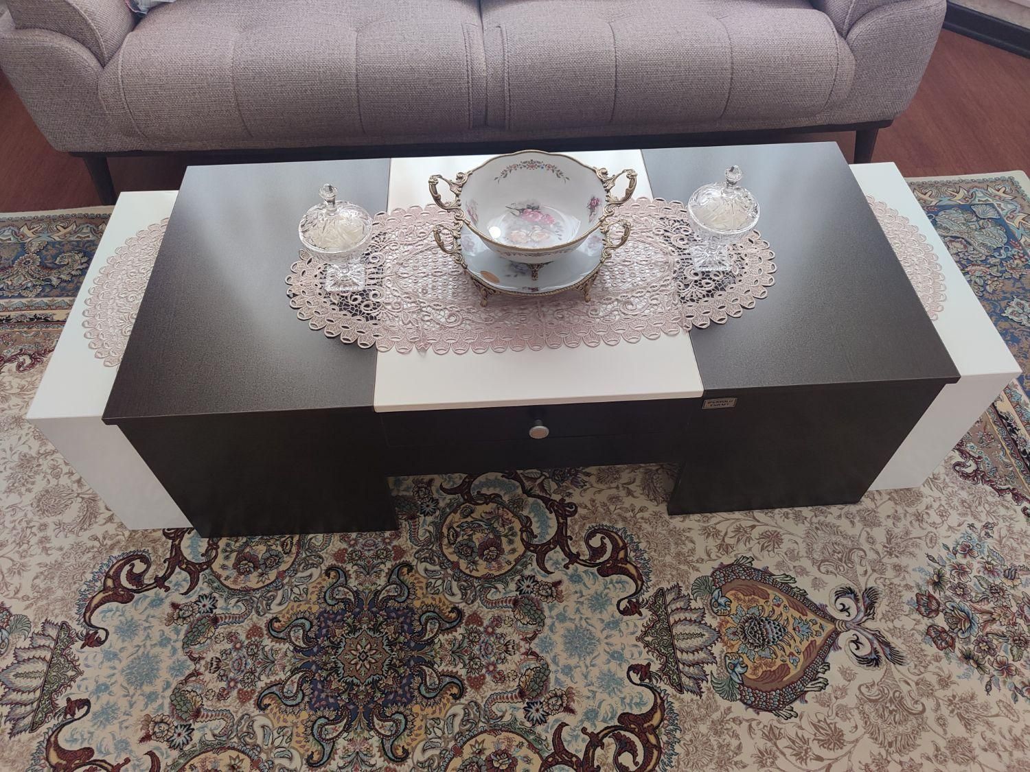 فروش جلو مبلی سه تیکه در حد نو|مبلمان خانگی و میز عسلی|خوی, |دیوار