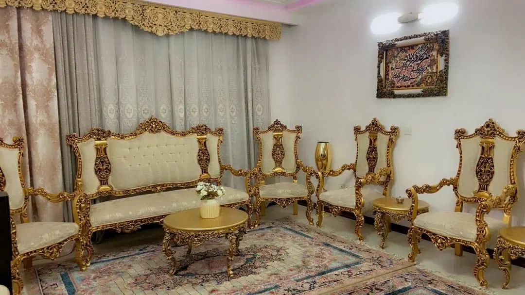 پرده حریر طرح دار|پرده، رانر، رومیزی|تهران, امیریه|دیوار
