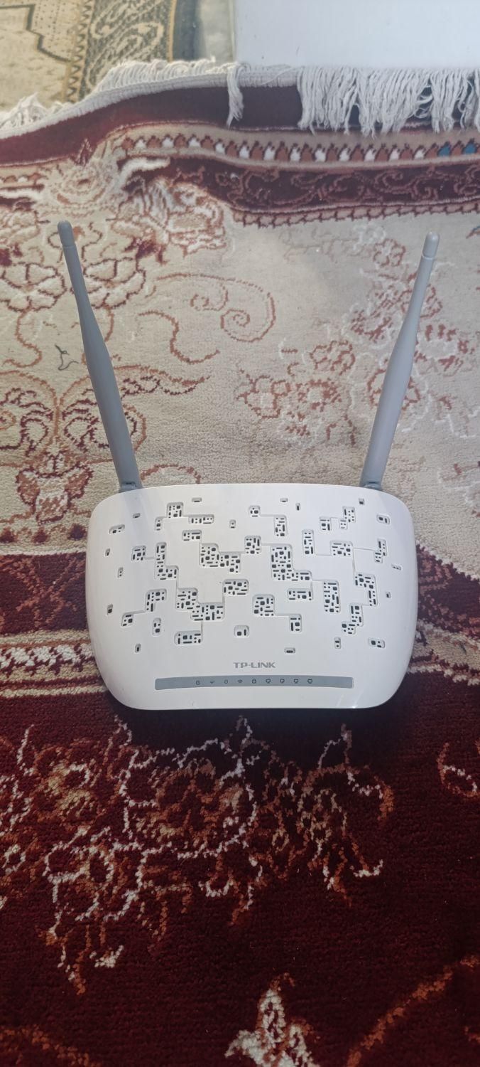 مودم TP-Link دارای ۲ آنتن در حد نو|مودم و تجهیزات شبکه|تهران, جوانمرد قصاب|دیوار