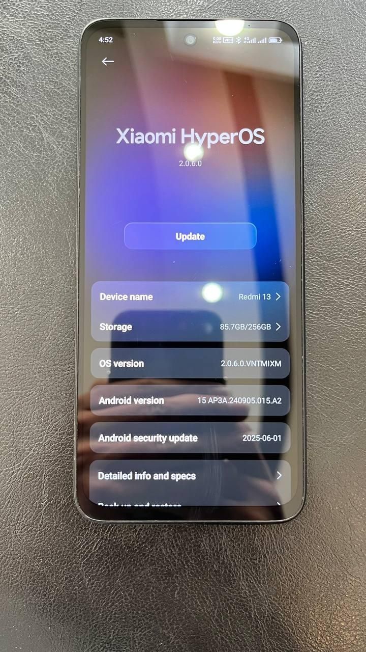 شیائومی redmi 13 با حافظهٔ ۲۵۶ گیگابایت|موبایل|تهران, حکیمیه|دیوار