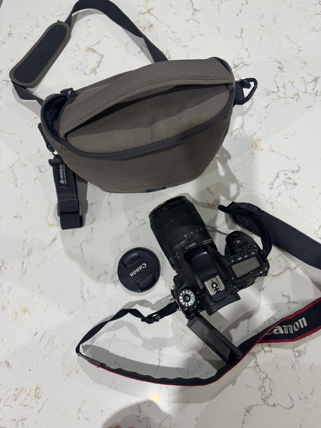 دوربین 80D canon با لنز 18-135mm|دوربین عکاسی و فیلم‌برداری|تهران, شهرک غرب|دیوار