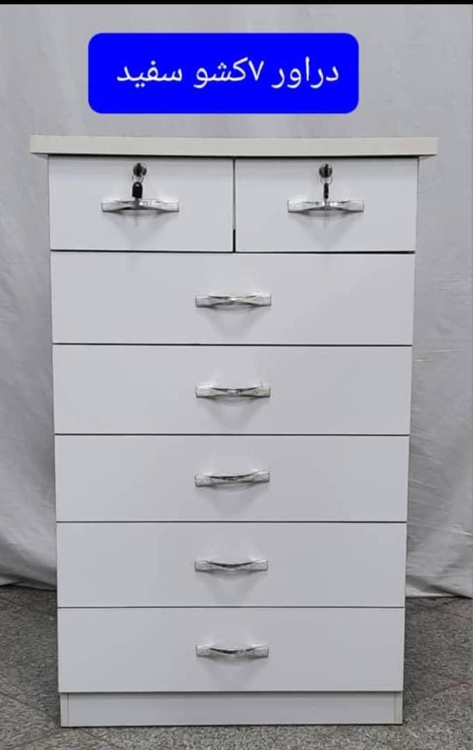 جاکفشی دراور دررنگهای مختلف|جاکفشی، کمد، دراور|لردگان, |دیوار