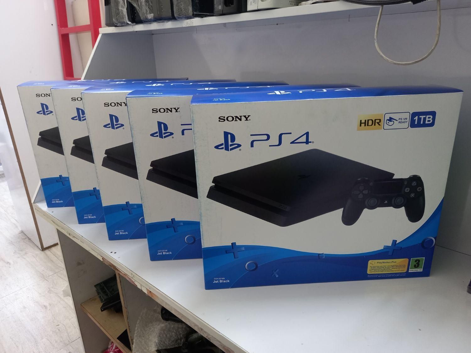 Ps4 اسلیم دو دسته با بازی 2025 با ضمانت|کنسول، بازی ویدئویی و آنلاین|تهران, نواب|دیوار