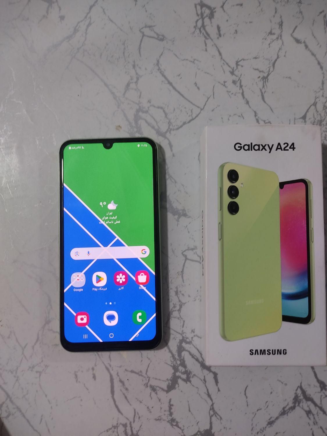 گوشی سامسونگ Galaxy A24 4G نو حافظه 128 گیگ رام 8|موبایل|تهران, شهرک کیانشهر|دیوار