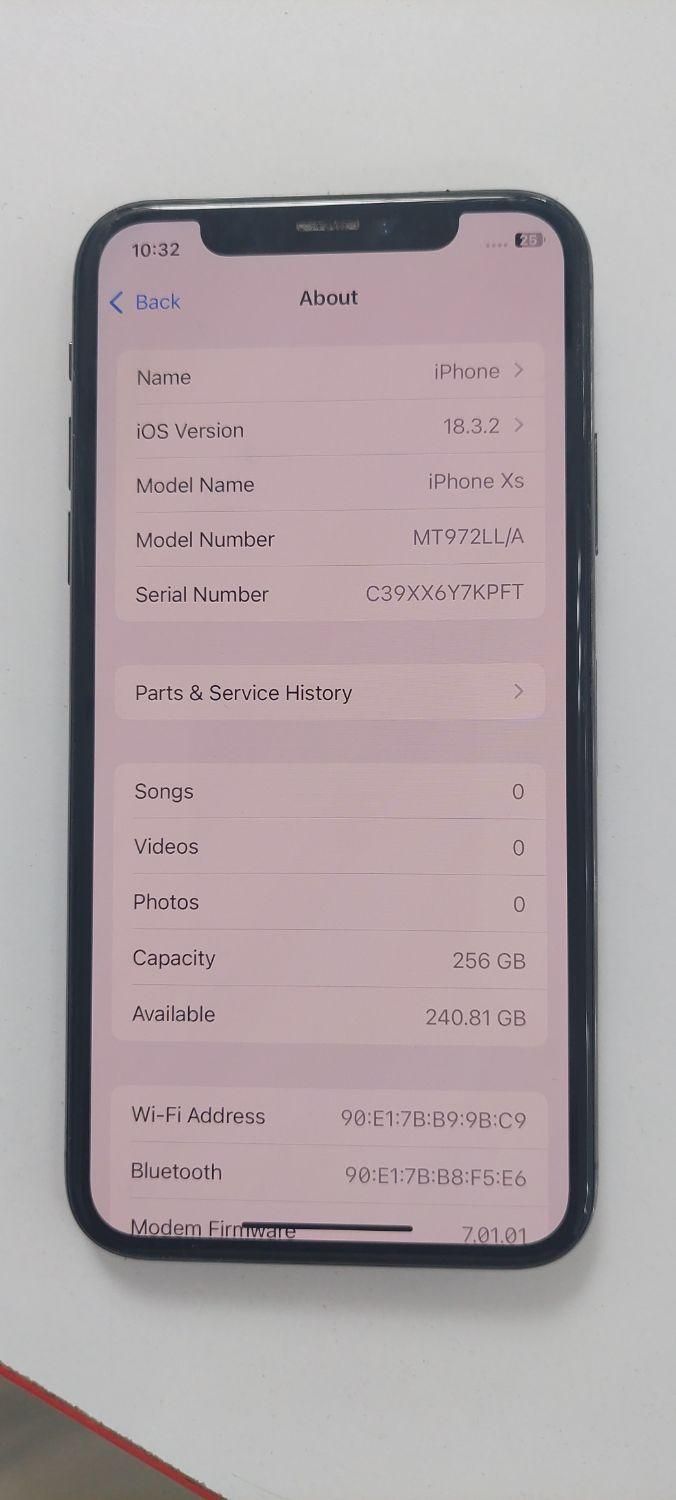 اپل iPhone XS با حافظهٔ ۲۵۶ گیگابایت|موبایل|نور, |دیوار