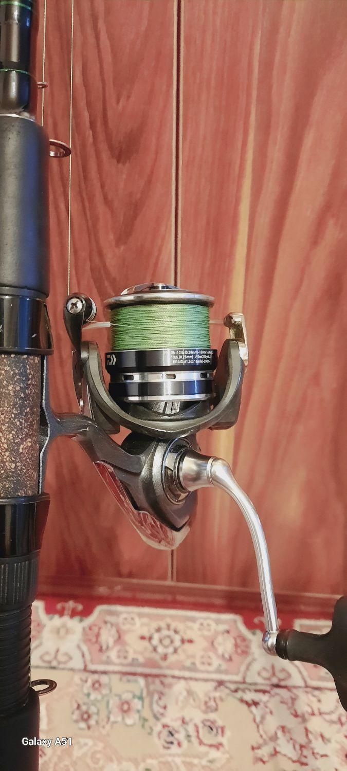 چوب و چرخ اسپین|ماهیگیری|ارومیه, |دیوار