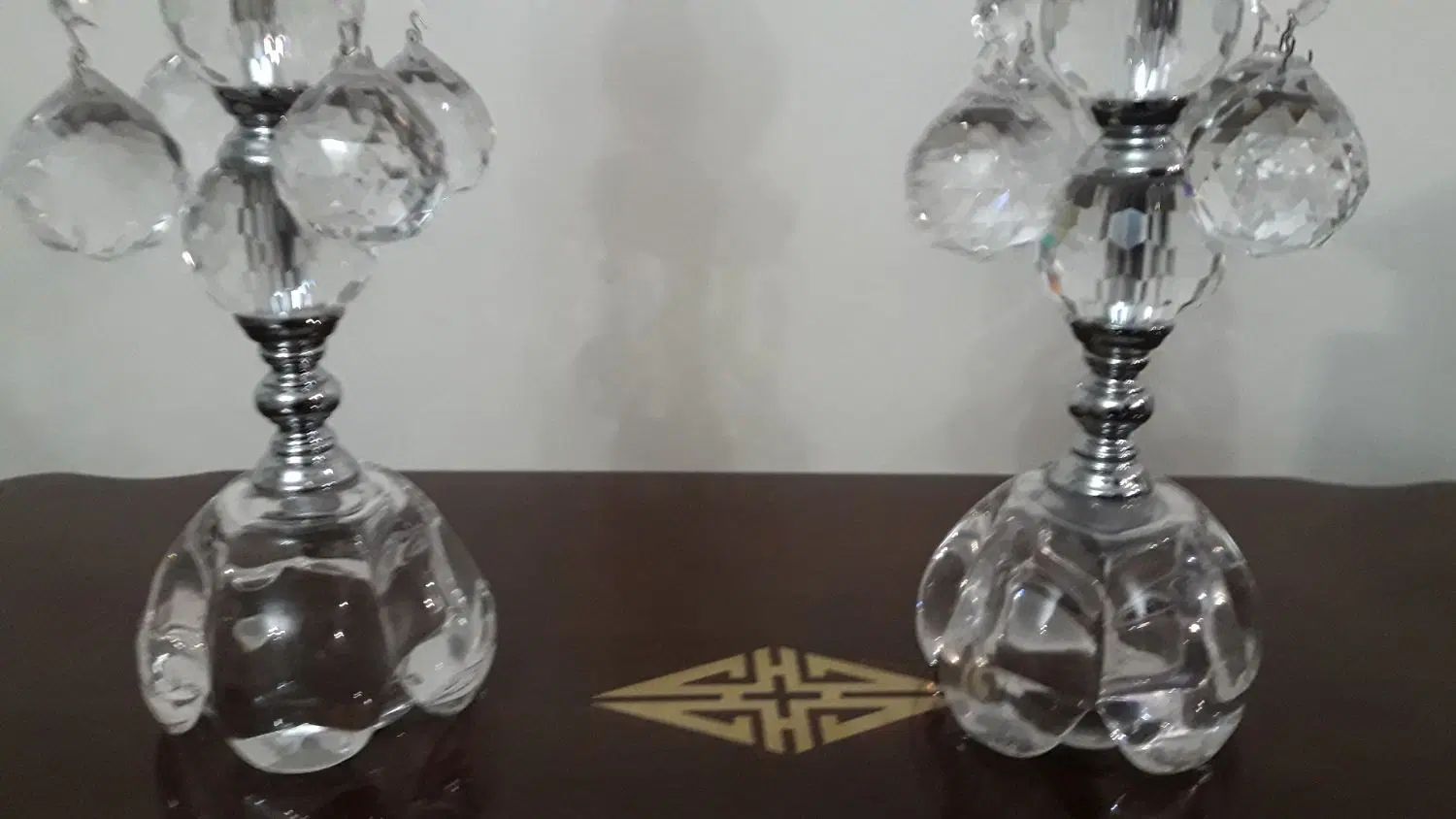 شمع دان کریستال|صنایع دستی و سایر لوازم تزئینی|تهران, تهران پارس|دیوار