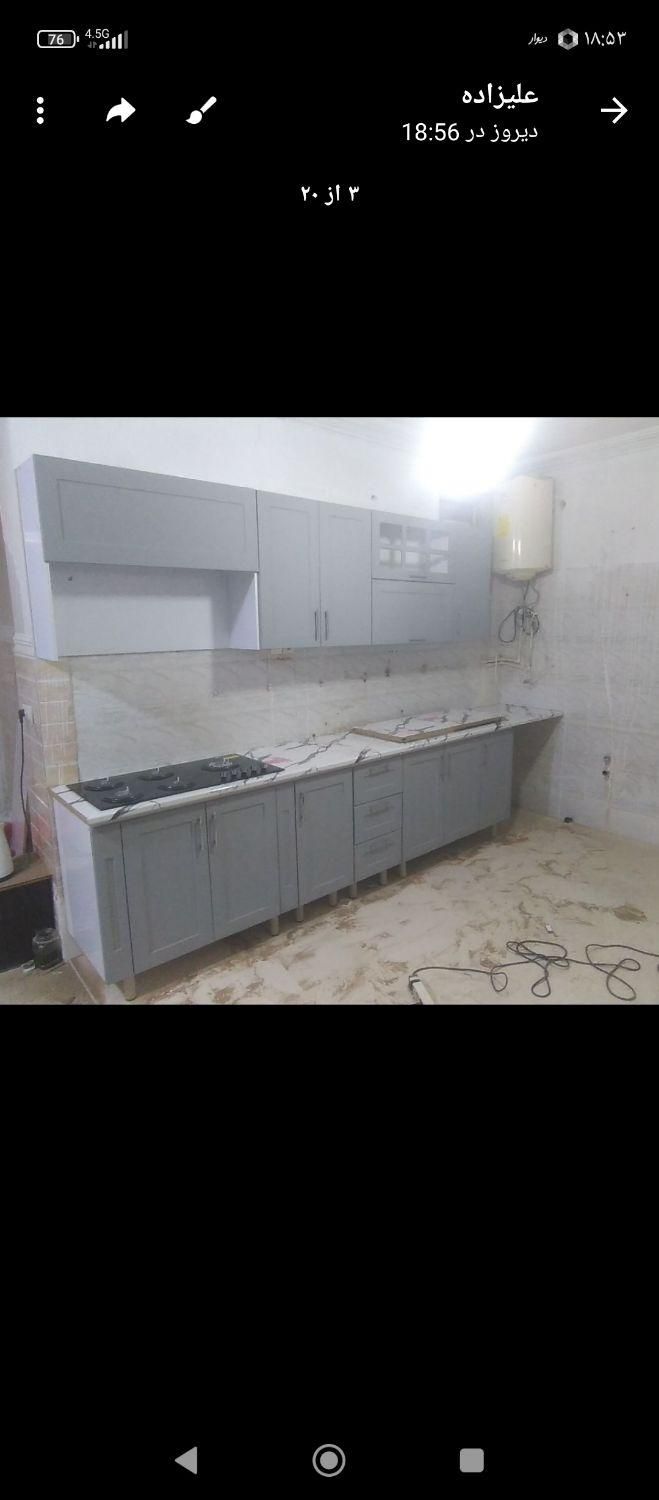 کابینت پیش ساخته بتنی &ماربل|مصالح و تجهیزات ساختمان|بندرعباس, |دیوار